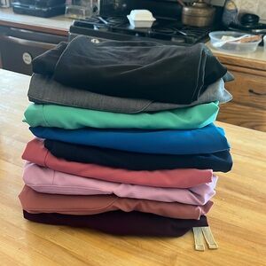 Lot of 9 FIGS Jogger Scrub Pants size Large (L)